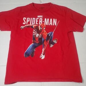 Marvel Red Spider-Man Short Sleeve Tee XL